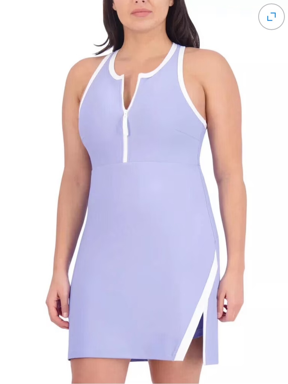 SAGE Womens' Active Dress with Shorts Women’s SZ Small in Periwinkle Blue